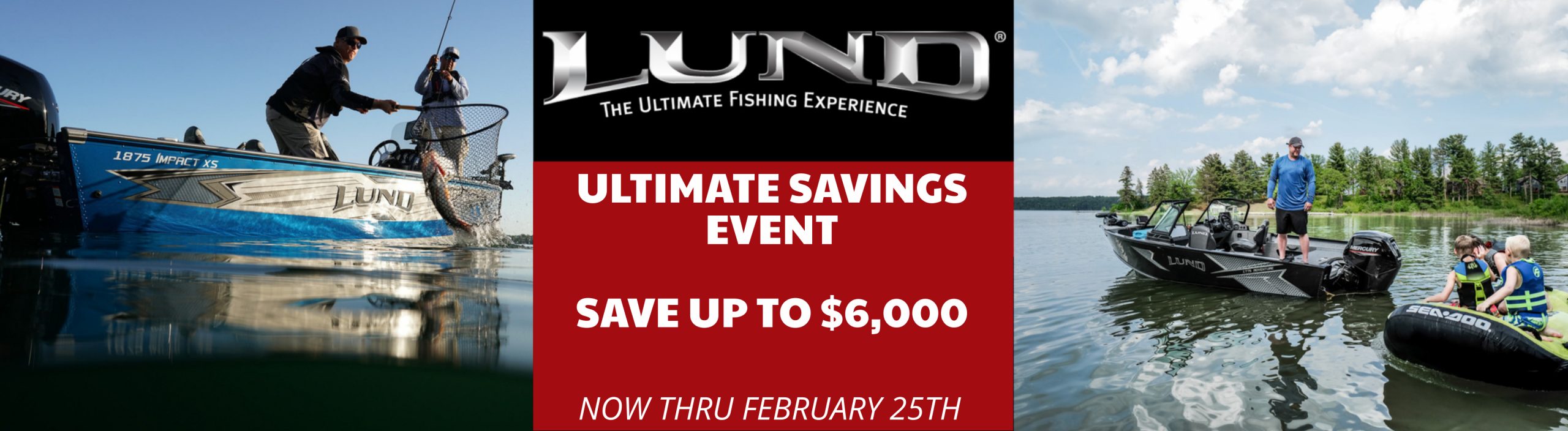 Lund Ultimate Savings Homepage Banner